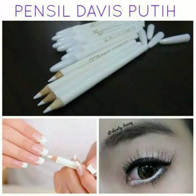 

PENSIL DAVIS PUTIH (minim 12 pcs)