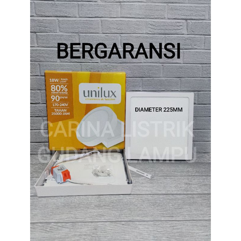 Lampu Downlight LED Panel OB SEGI 18W Outbow 18 W Square 18 Watt BERGARANSI