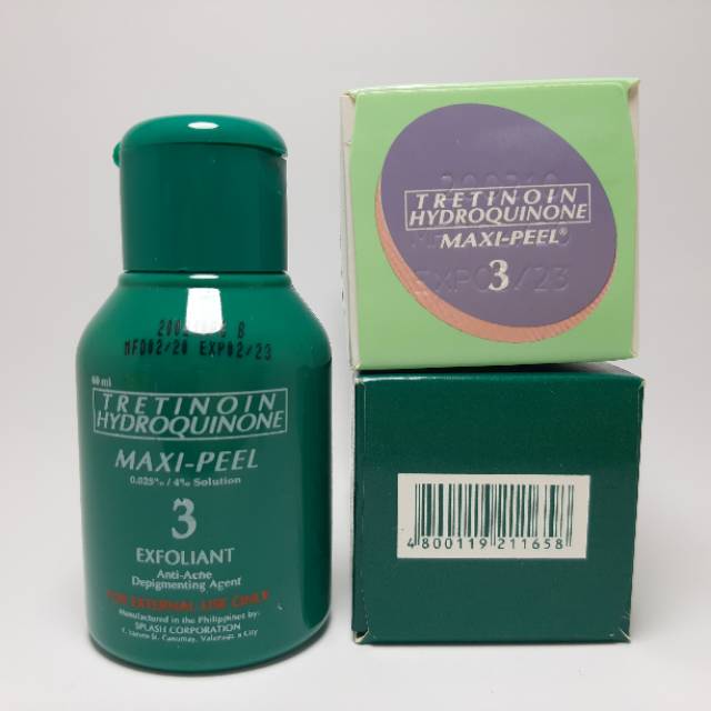 TONER MAXI PEEL 3 ANTI ACNE HOLO BULAT