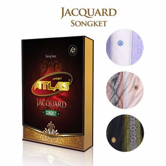 Sarung Atlas Jaguard songket