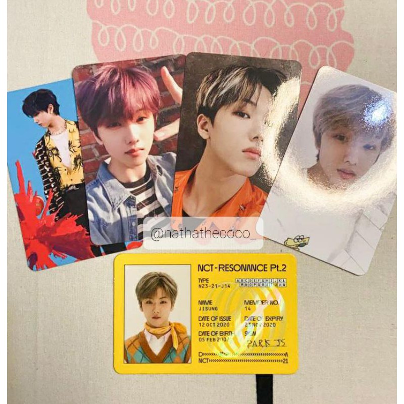Ready Stock Photocard Jisung Jawel Ar Selfie Pc Ar Clip Pc Rollin Pc Cafe Dream Id Card Shopee Indonesia