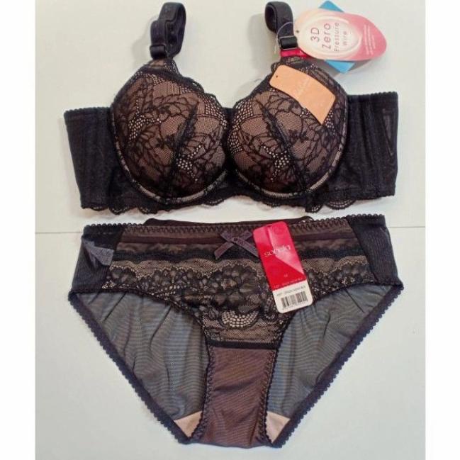 SS474 bra set mix and match sorella body contour 34B
