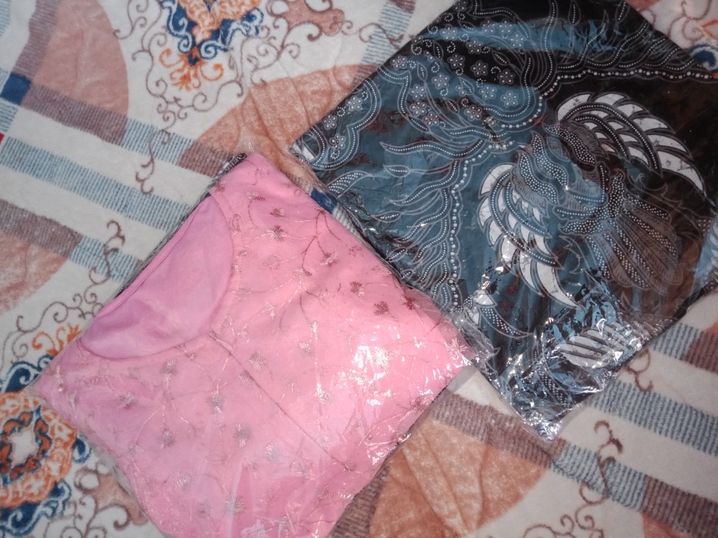 Batik Couple Anabel Annabel Pinguin Kemeja Panjang Sarimbit