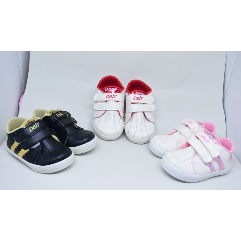 C17 sepatu anak laki-laki perempuan murah sneakers usia 1 2 3 tahun lucu formal size 22-25 grosir