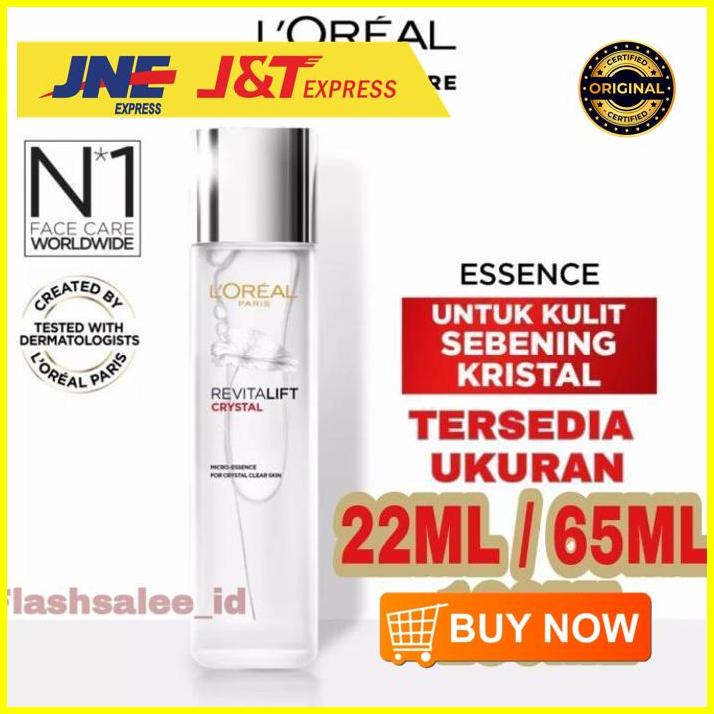 Produk Terlaris Loreal Revitalift Crystal Micro Essence Water Serum 130Ml - 22 Ml