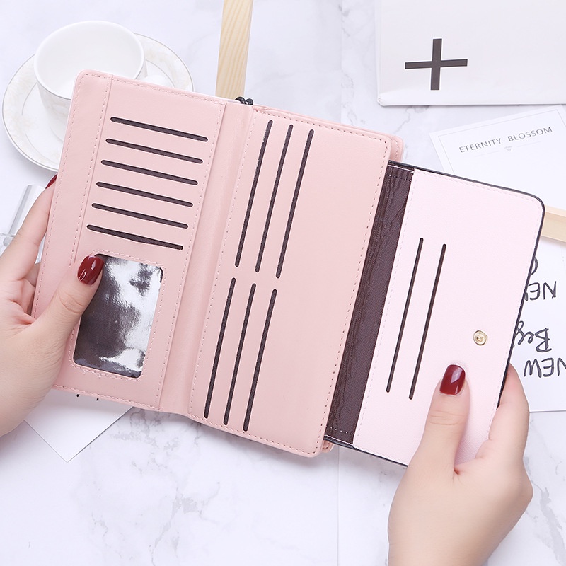 Dompet Panjang Premium Pria dan Wanita Import Termurah / Premium wallet / CHARM FASHION - 374