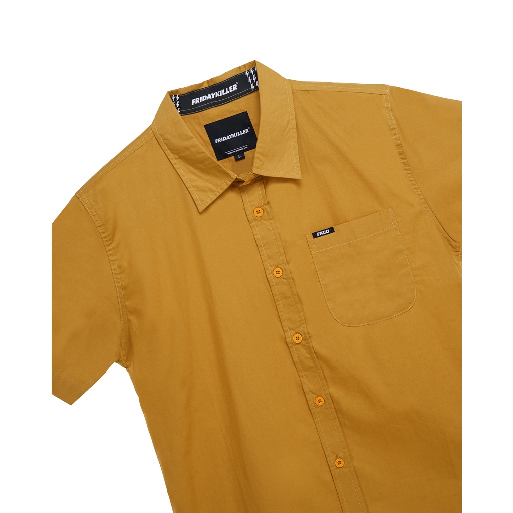 KEMEJA PRIA FRIDAY KILLER | TRUSS OCHRE
