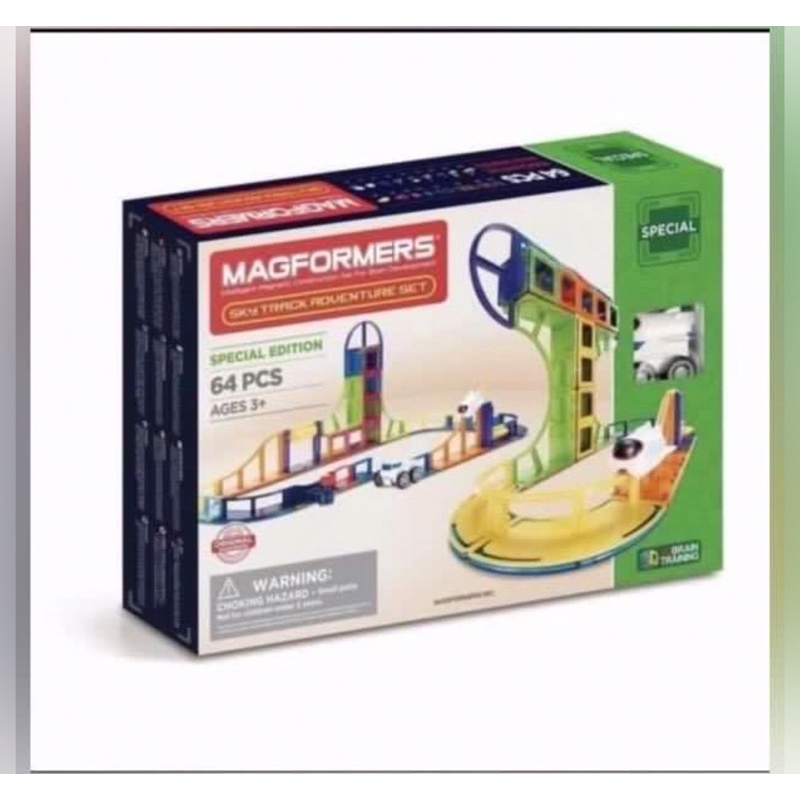 New Magformers 64 set/ Mainan elc mothercare/preloved mainan elc/Mainan edukasi/ ELC/ Mothercare