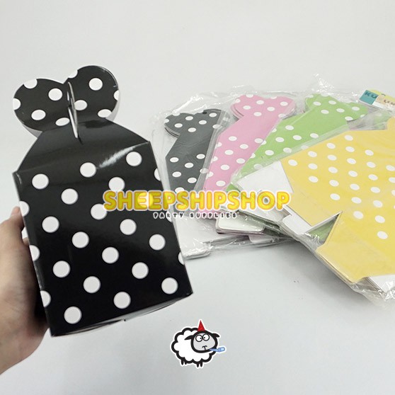 

[ECERAN] BOX PERMEN 10X10X11 Paper Kantong Kertas Bingkisan Hadiah Gift Goodie Bag Ulang Tahun