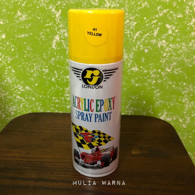 

RJ London spray paint 41 yellow