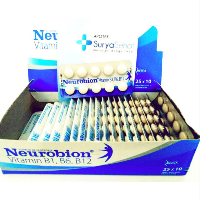 Neurobion Putih isi 10 tablet vitamin