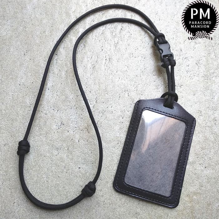 Id Card - Lanyard Id Card Tali Leher Name Tag Tali Paracord With Mini Buckle