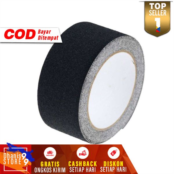 Tape Lakban Safety Grip Anti Slip Strong Traction Solatip Perekat Kuat Isolasi Perlengkapan Rumah Berkualitas