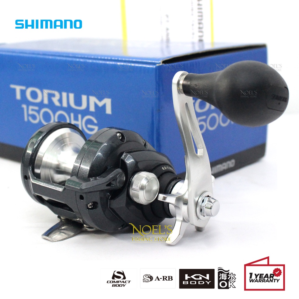 Reel Jigging OH SHIMANO TORIUM 1500 2000 HG PG | Dasaran | Overhead