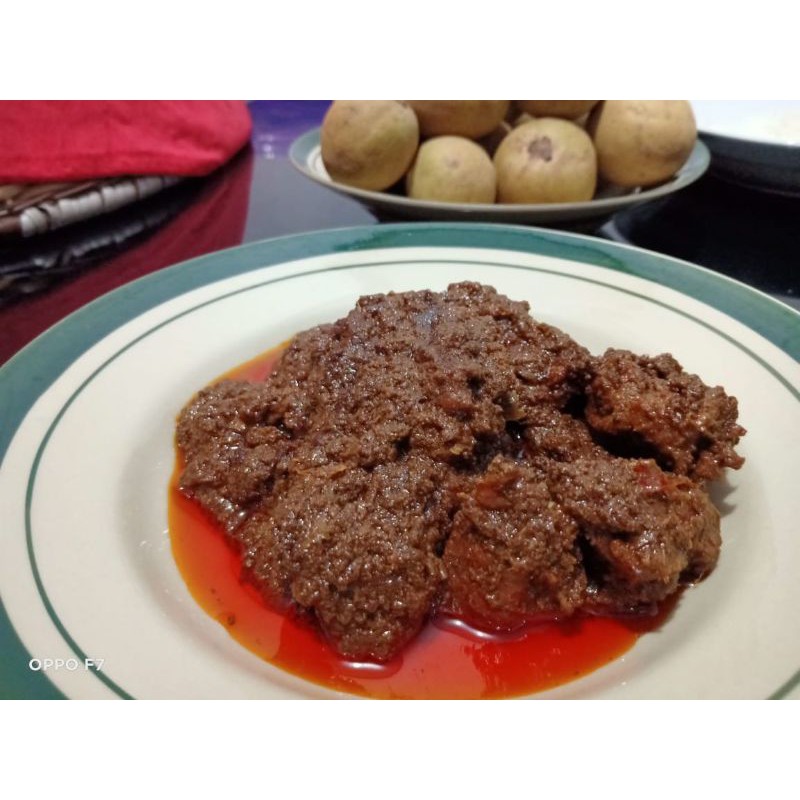 

Bumbu Rendang Instant Nomiha sudah pakai santan
