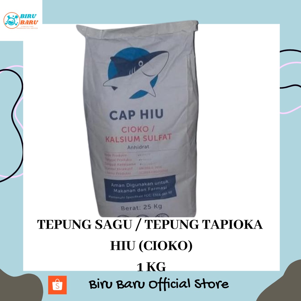 CIOKO CAP HIU 1 KG KEMASAN REPACK FOOD GRADE BEST SELLER