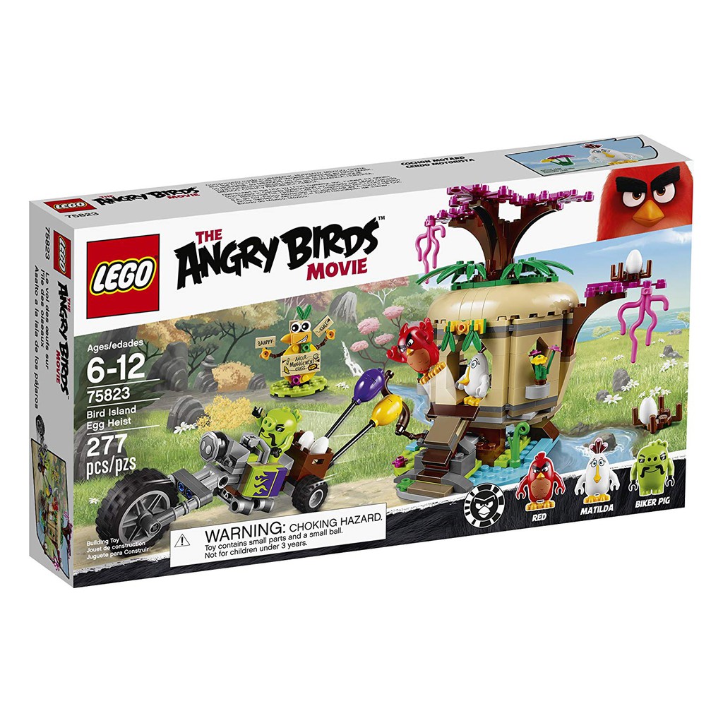 Lego Angry Birds 75823 Birds Island Egg Heist