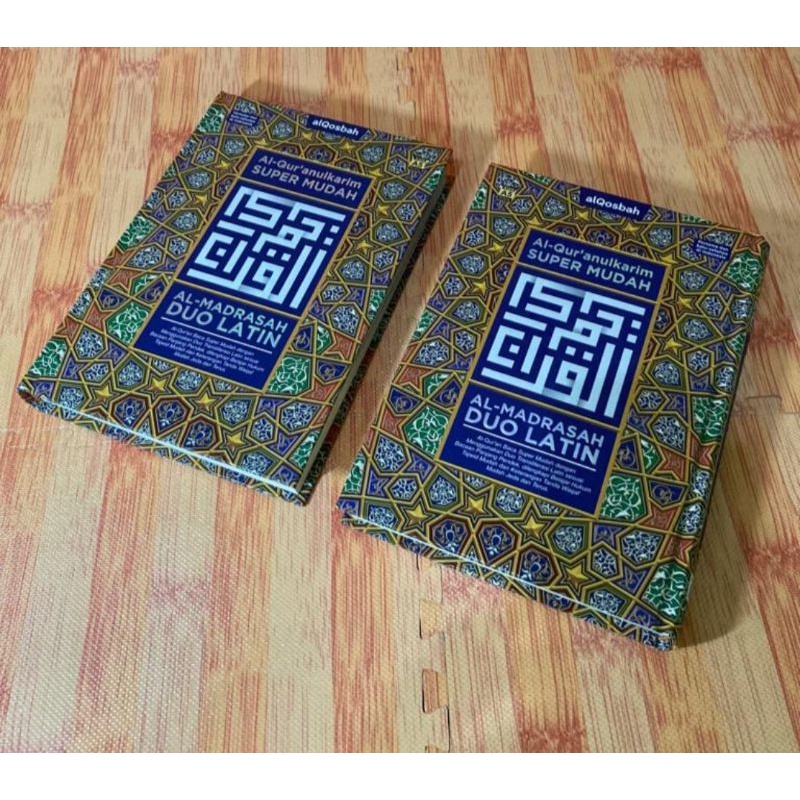 Al Quran Al Madrasah Duo Latin A5, Alquran Al Madrasah A5  Duo Latin Super Mudah Penerbit Alqosbah