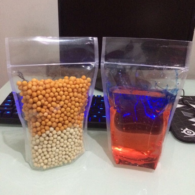 Standing Pouch Klip 14 x 22 / plastik klip berdiri