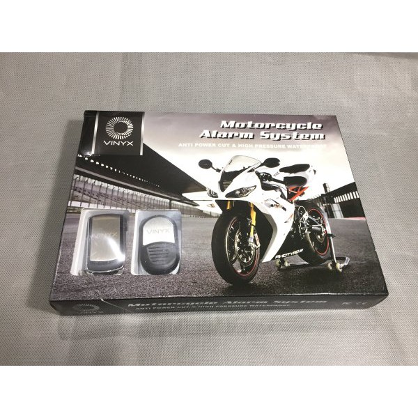 alarm motor vinyx bergaransi