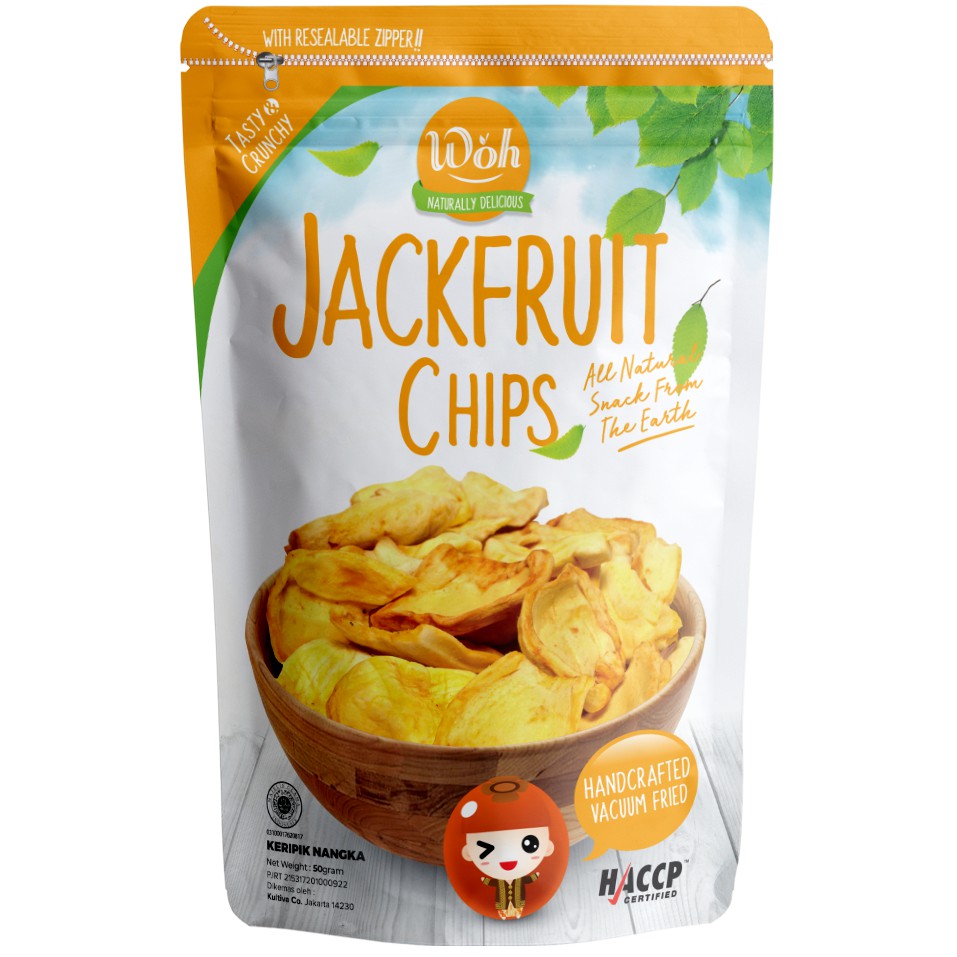 

Woh Chips Keripik Buah Nangka Jackfruit - 100gr