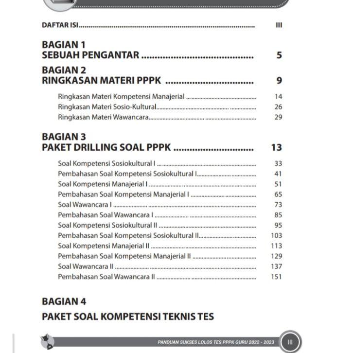 Harga Murah.. BUKU PPPK GURU 2022 TERBARU | BUKU PANDUAN SUKSES LOLOS TES PPPK GURU 2022/2023