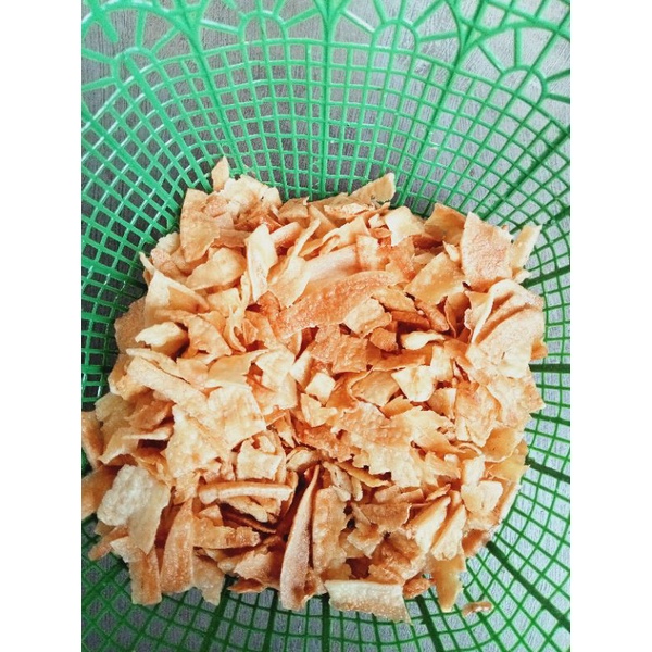 

keripik singkong tipis panjang patahan 500 gram/patahan keripik singkong panjang asin