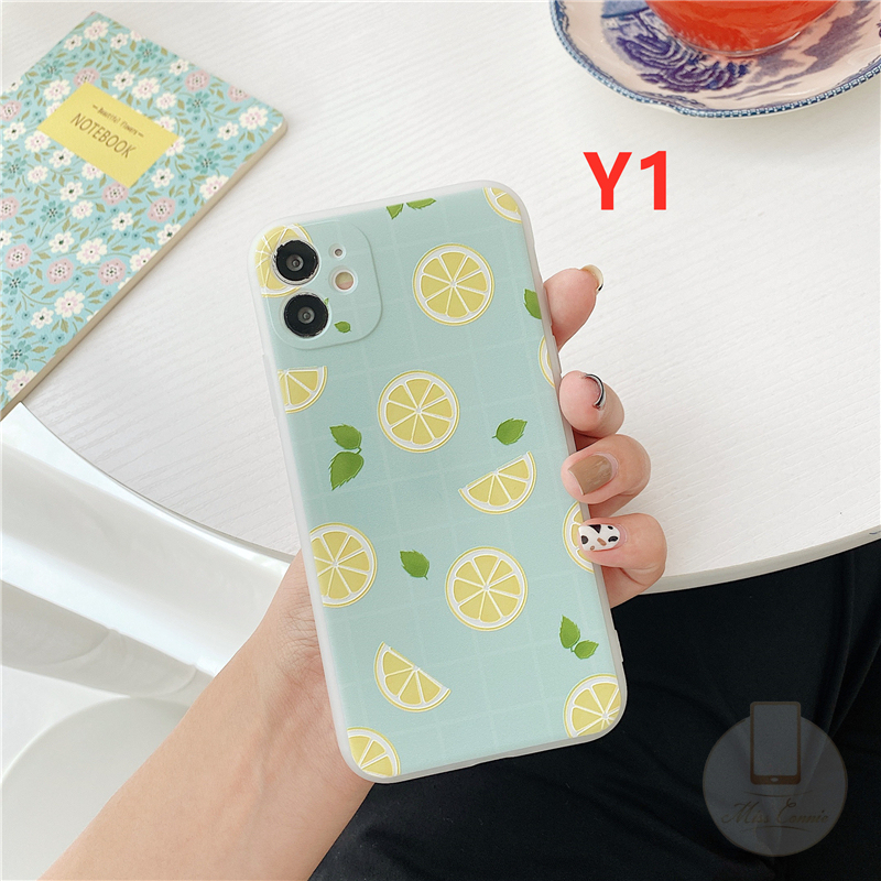 Casing Softcase Vivo Y12 Y11 Y53S Y51A Y31 2021 Y51 2020 Y15 Y17 Y30 Y50 Y30I Y20 Y20I Y91C Y20S Y12S Y91 Y93 Y95 Y12I Motif Buah Lemon 3d-1