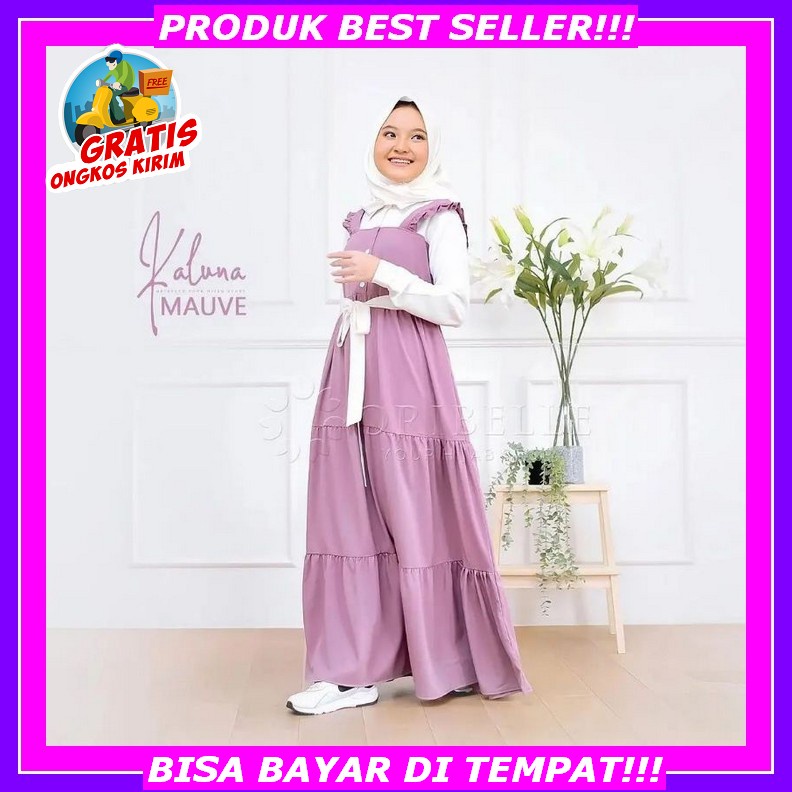 Baju Gamis Anak Perempuan Terbaru 2022 Model Kekinian Edisi Lebaran Pesta Bahan Moscrepe Ukuran Anak