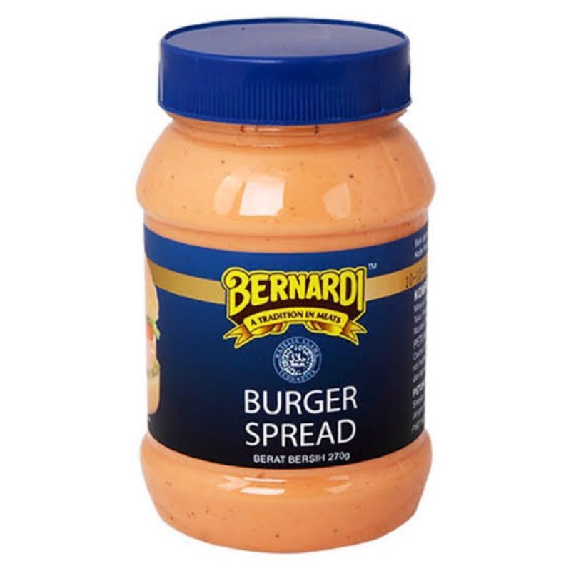 

Benardi Burger Spread | Berat Bersih 270gr