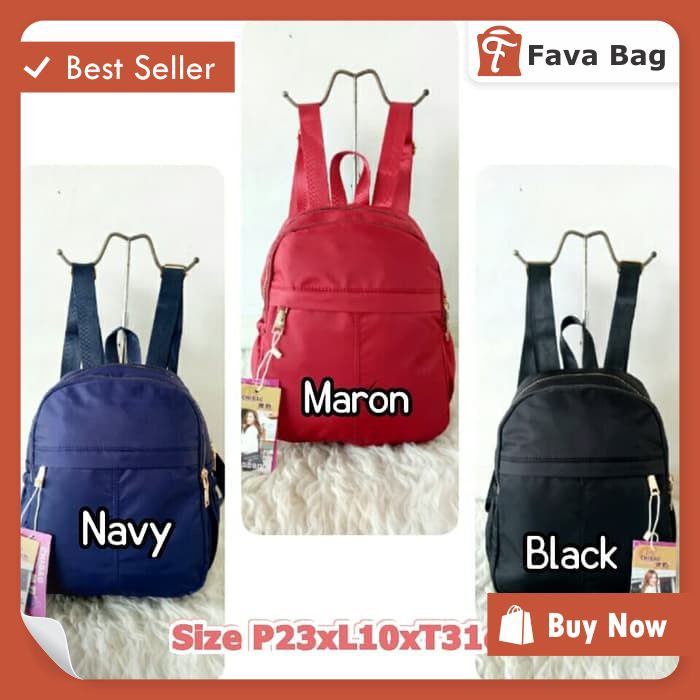 FB0053 TAS RANSEL WANITA IMPORT CHIBAO TAS PUNGGUNG TAS MURAH TAS SIMPLE TAS GENDING TAS CASUAL