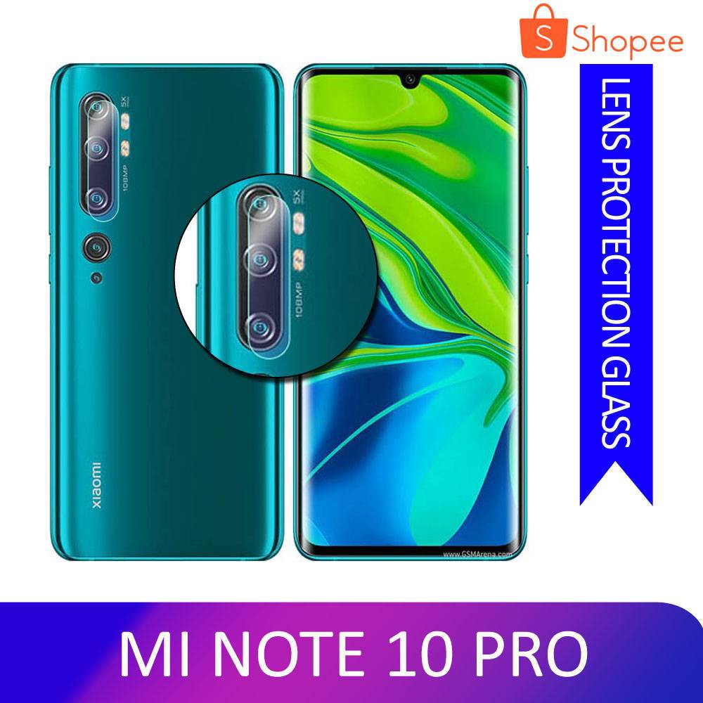 Tempered Glass Kamera XIAOMI Mi Note 10 Pro Pelindung Kamera Bahan kaca