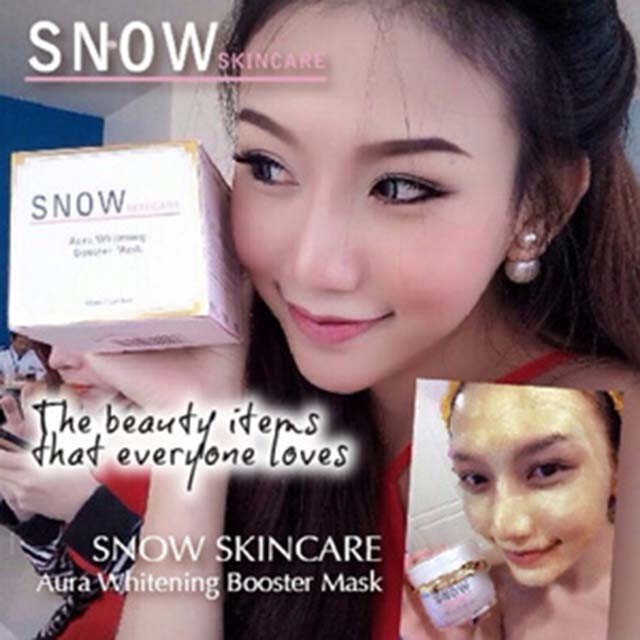 SNOW SKINCARE AURA WHITENING BOOSTER MASK