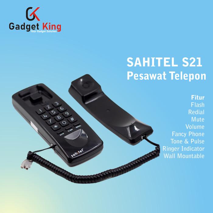 Telepon | Sahitel S21 Pesawat Telepon Kabel Dinding Rumah Kantor Indihome - Htm