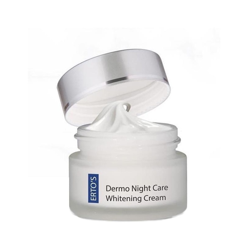 Ertos Night Cream Whitening Original Cream Malam Pemutih Wajah Muka Glowing 100% Original BPOM