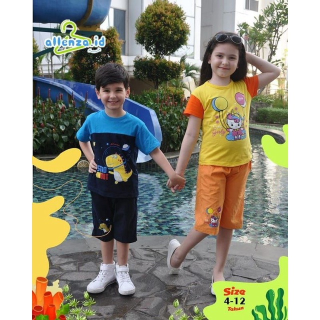 Setelan Harian Anak Alfy Set by Allenza