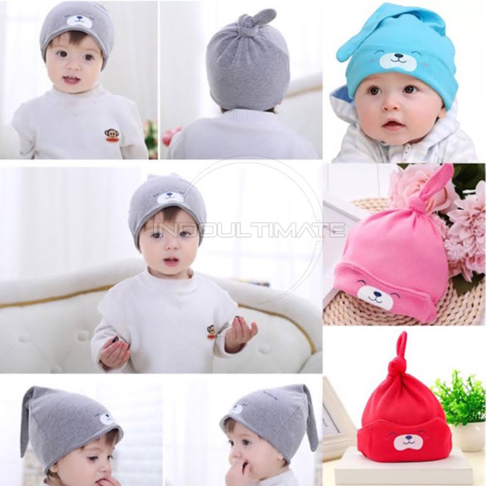 Topi Anak Baby Hat New Born Pelindung Kepala Bayi Perlengkapan Bayi Perlengkapan Anak  BH-098