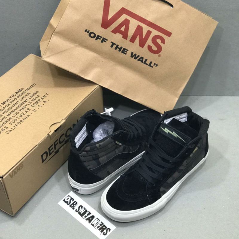 VANS SK8 HIGH DEFCON CAMO 100% ORIGINAL