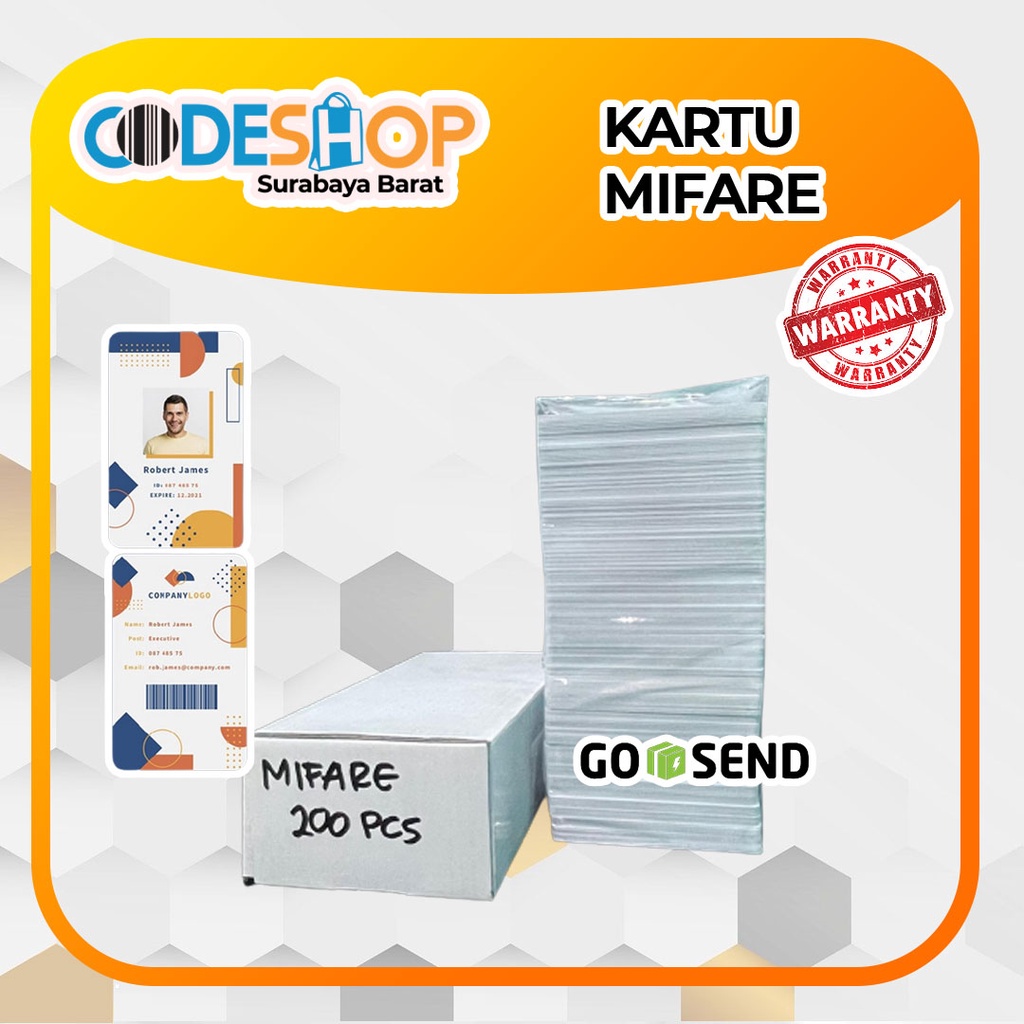 KARTU RFID MIFARE 13.56 MHZ- BLANK CARD RFID