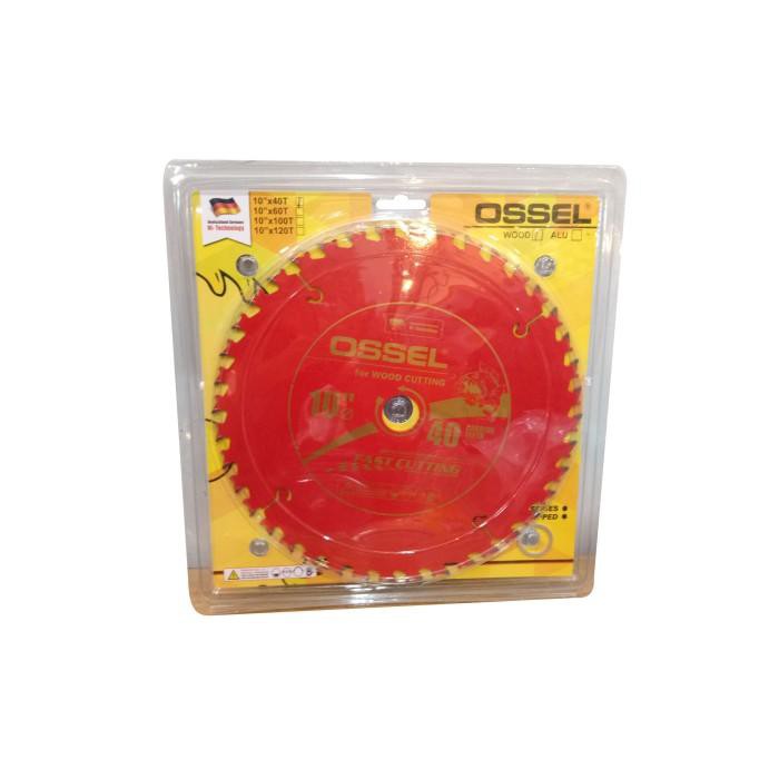 Promo Mata Circular Saw OSSEL Tanduk 10" - 10 x 40T perkakas Berkualitas