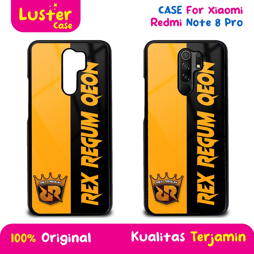 Case XIAOMI REDMI NOTE 8 PRO Case HP Premium Glossy [ RRQ ] Casing HP - Softcase Glossy - Softcase R