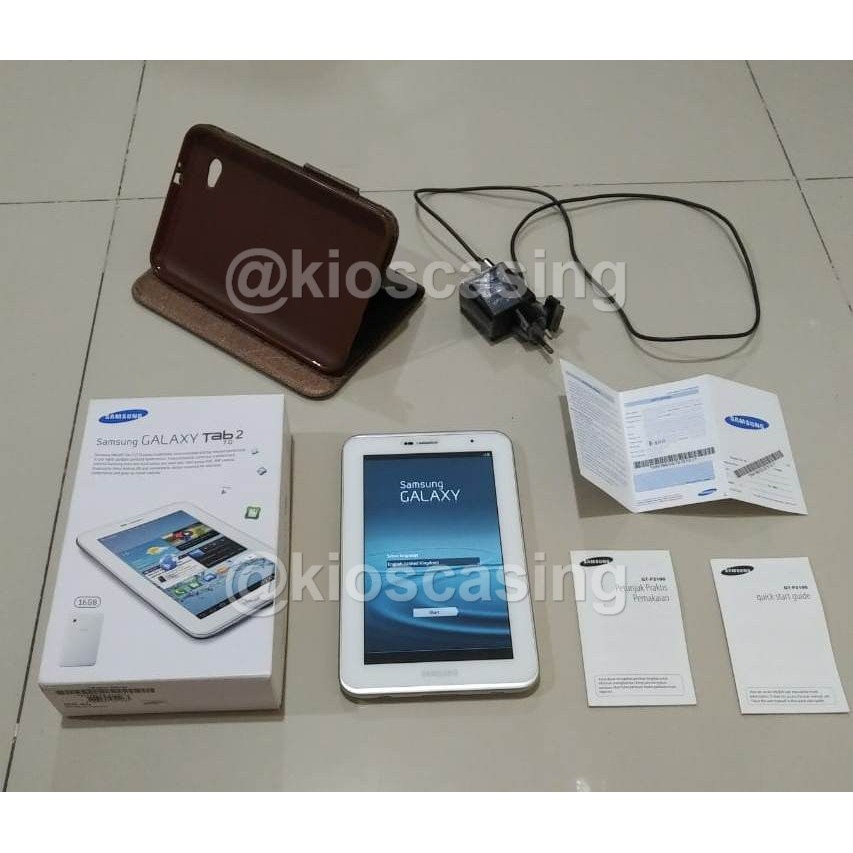 Tablet Samsung Galaxy Tab 2 7 Inch P3100 MULUS GSM 3G WIFI (SECOND/BEKAS)