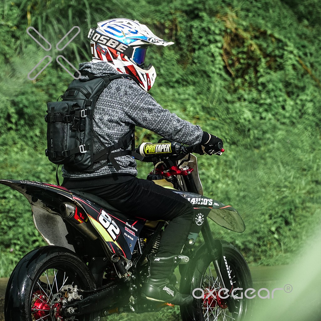 Tas Ransel Sepeda Motocross Turing Trabas Offroad Waterproof Hydropack  - RKYND Hydro 02 Fullset