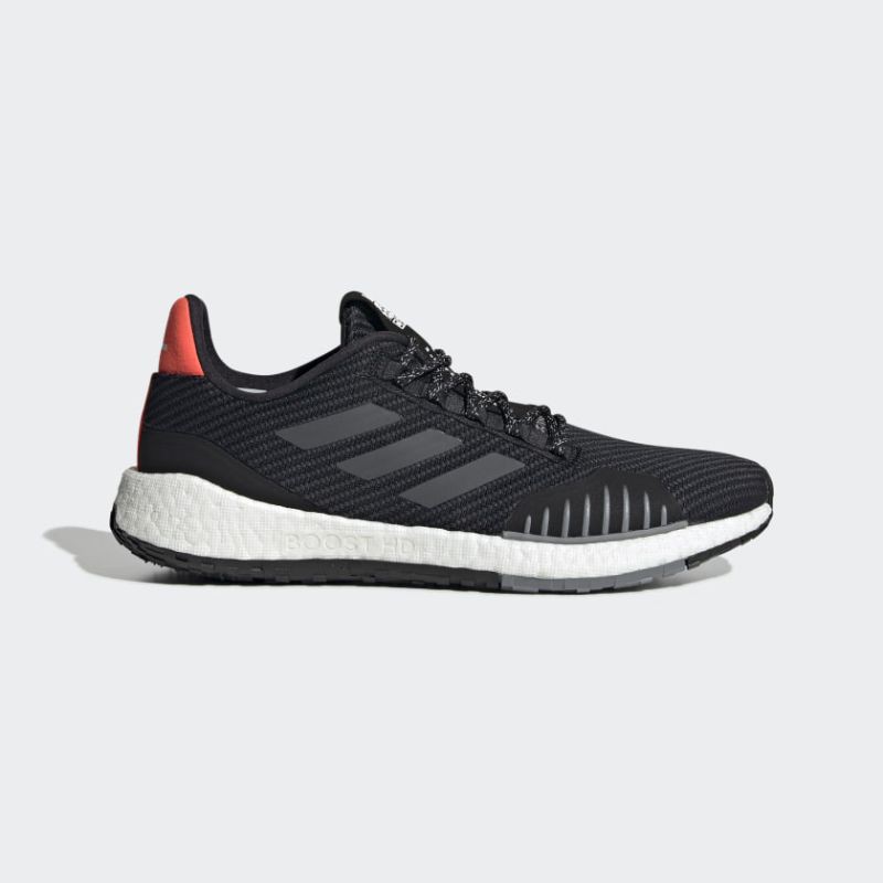 Adidas Pulseboost HD Winter Men Shoes Black Orange Original