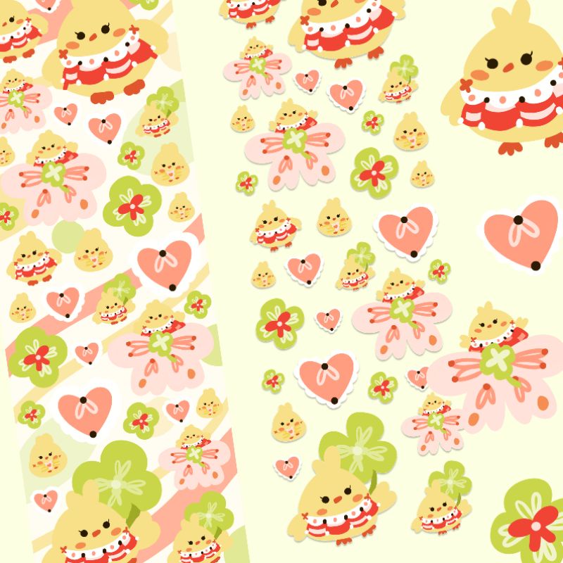 

Stiker • Piyik Clover Edition