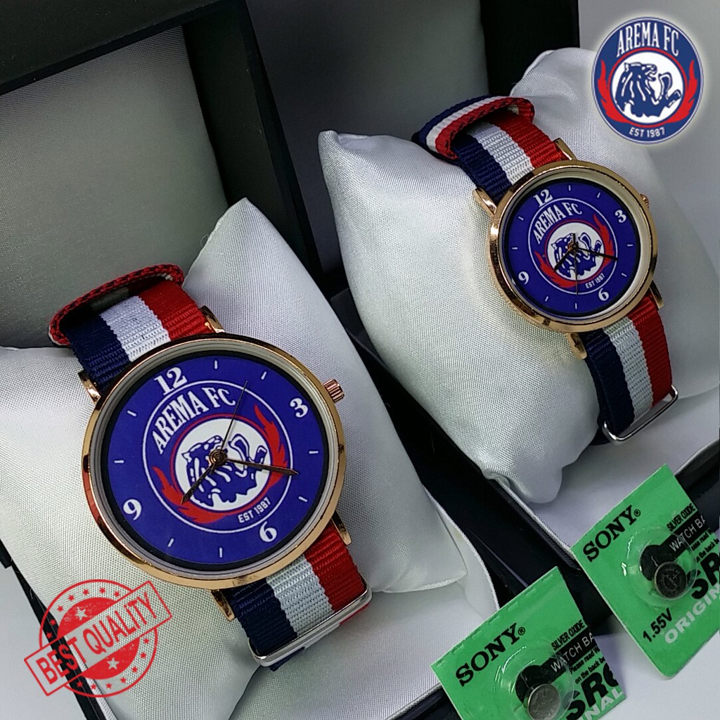 (BEST QUALITY) JAM AREMA KANVAS (SATUAN/SEPASANG)