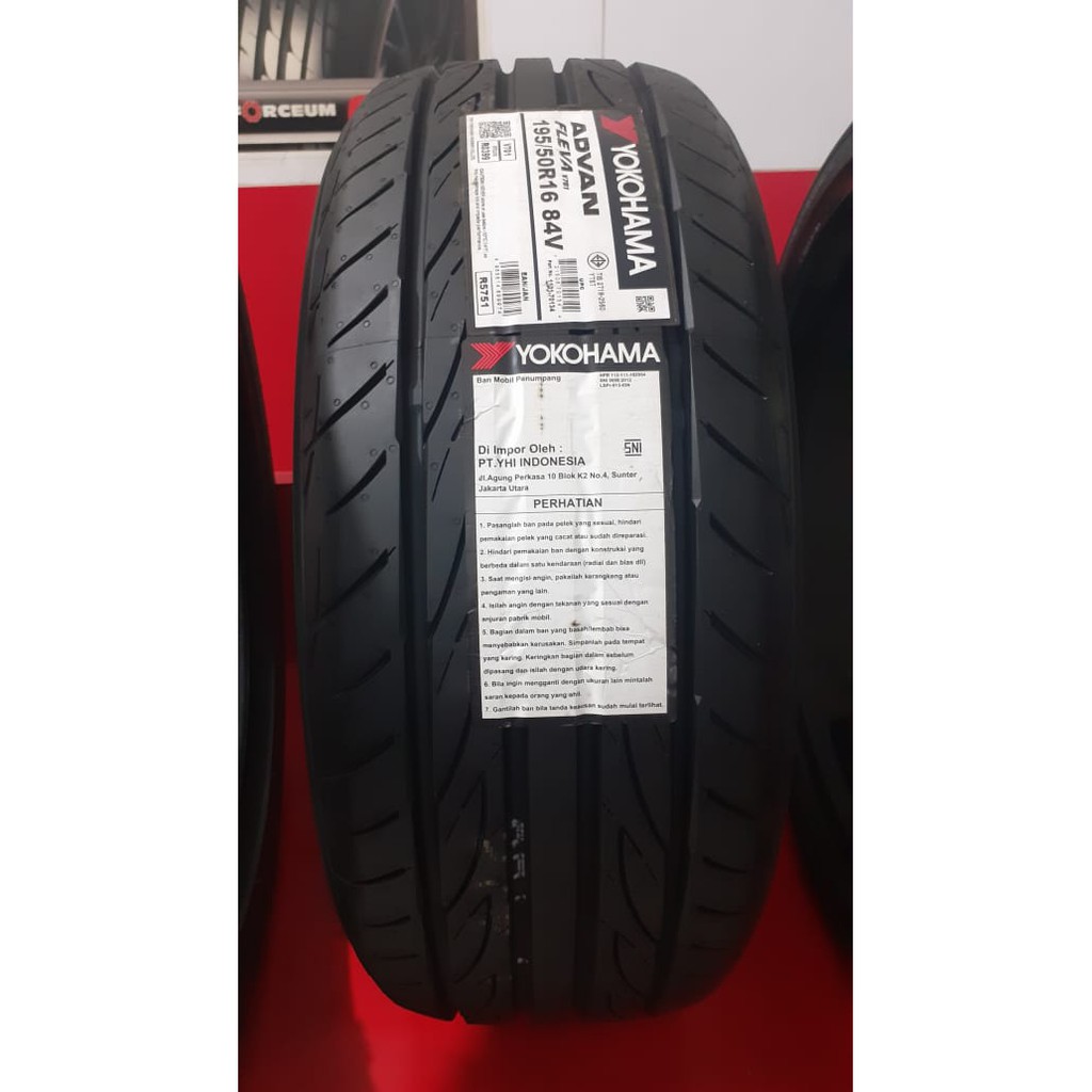 Ban Mobil Yokohama Advan Fleva 195 50 R16 Shopee Indonesia