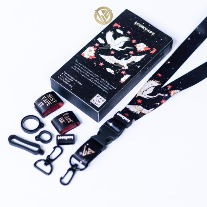 

,,,,,,,] LK-01 STORK Lanyard Tissue Lookvape adjustable 2layer multifuntion