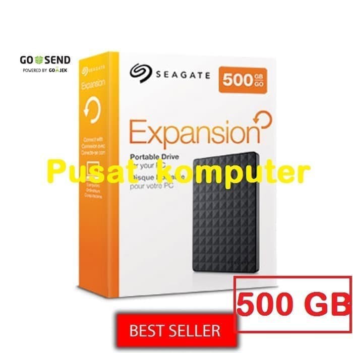 Hardisk HDD LUAR External 500GB Merek SEAGATE Original 100% DATA