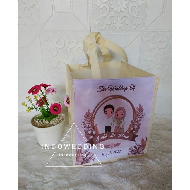 Tas Pernikahan Tas Wedding Tas Pengajian Pernikahan Aqiqah Hajatan Tahlil Pernikahan Kehamilan Ulang